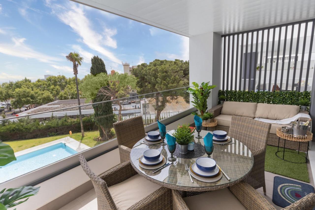 Marbella Luxury Brand New 2-Bedroom Apartment, 3 Min Walk To The Beach! Eksteriør bilde