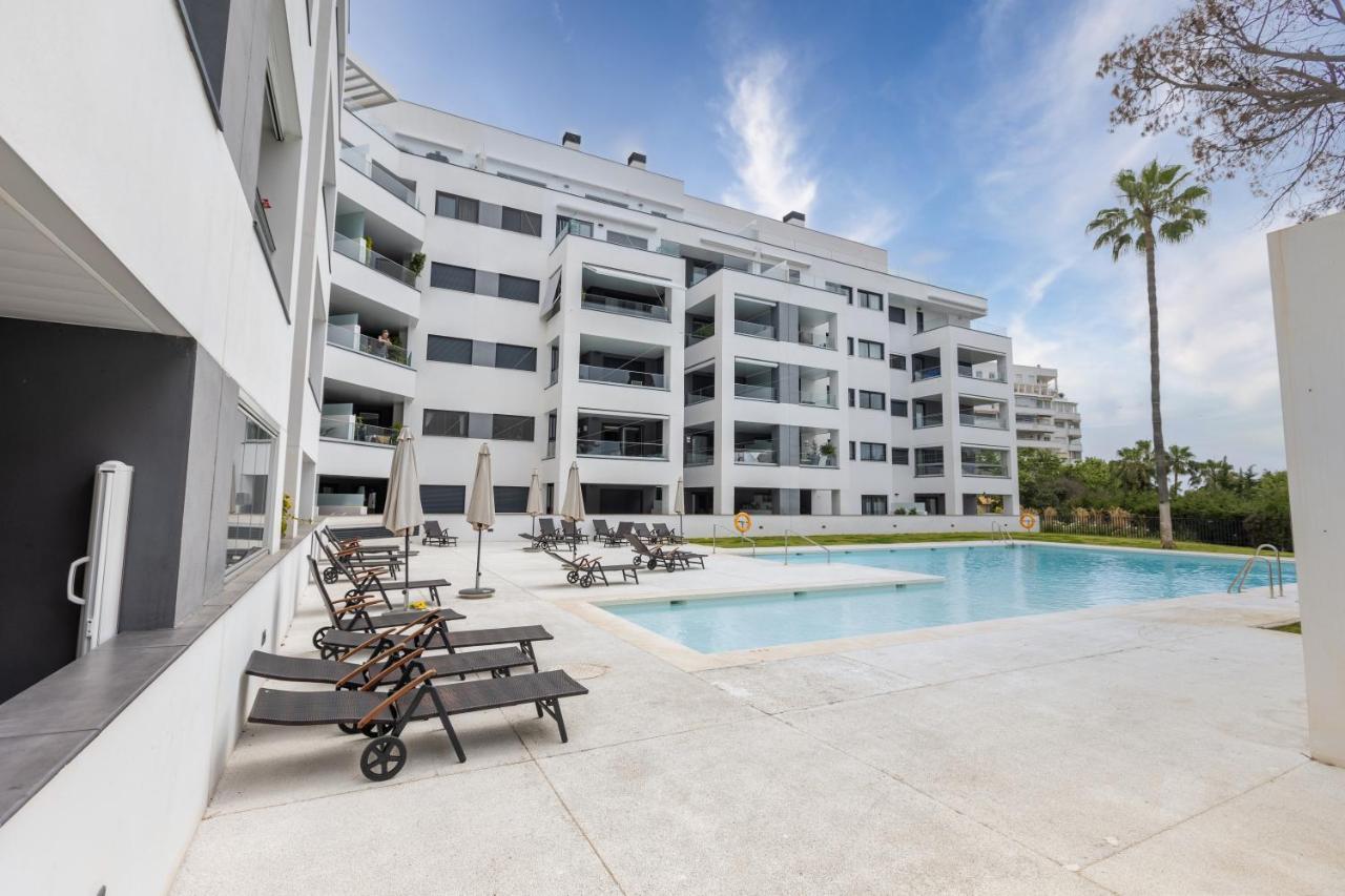 Marbella Luxury Brand New 2-Bedroom Apartment, 3 Min Walk To The Beach! Eksteriør bilde